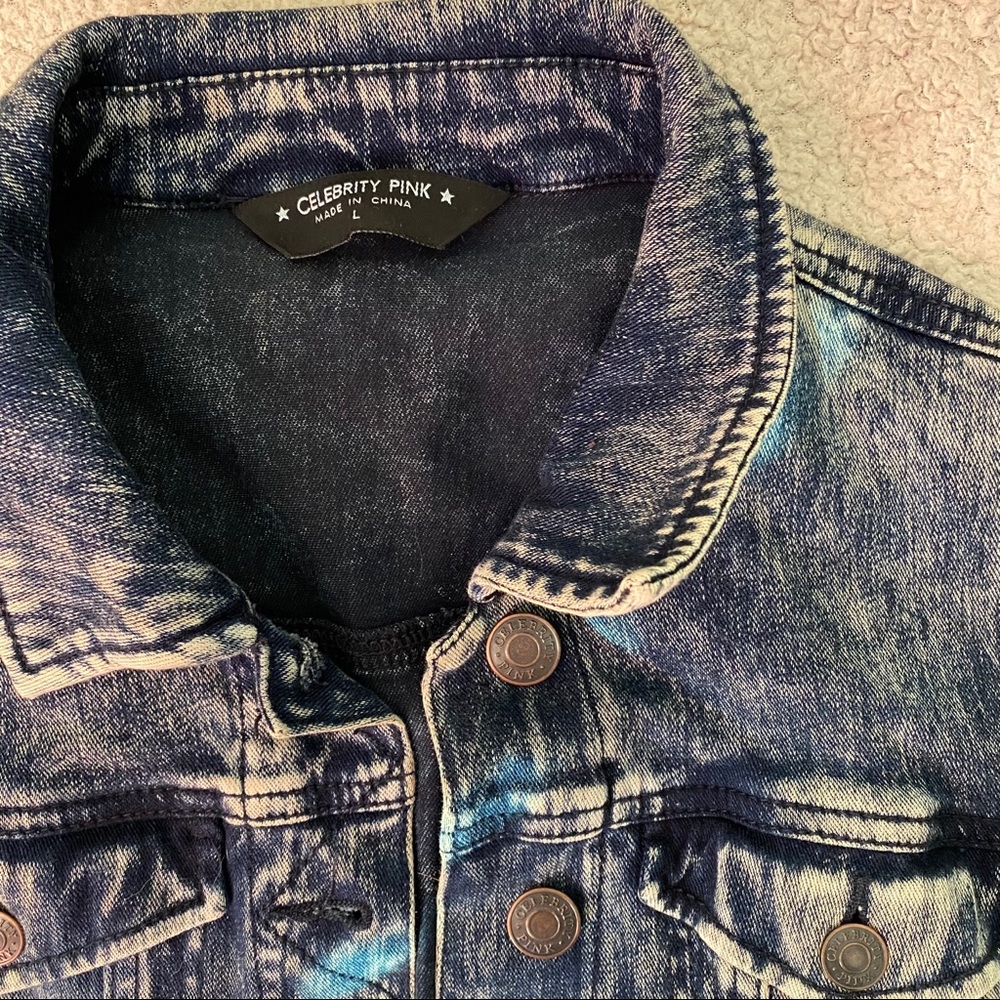 Celebrity Pink | Girls Vintage Style Retro Jacket - Picture 2 of 4